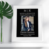 Poster Prix Monogramme ou Ajouter un logo Entreprise Empl