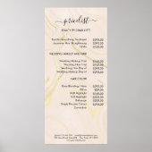 Poster Prix Style Marmor Moderne (Devant)