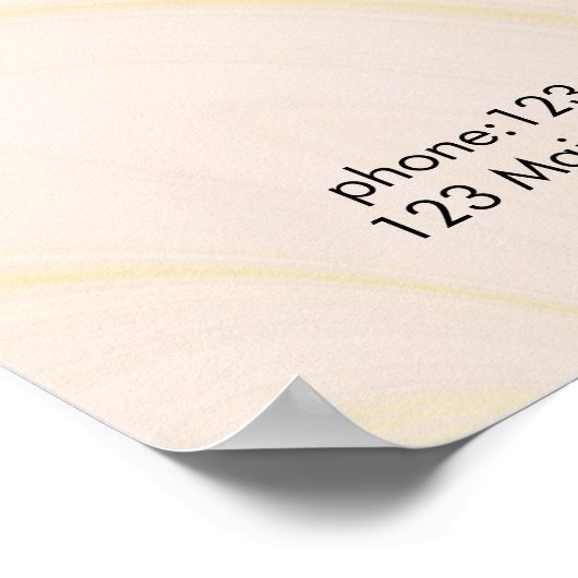 Poster Prix Style Marmor Moderne (Coin)