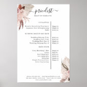 Poster Prix tendance Boho (Devant)