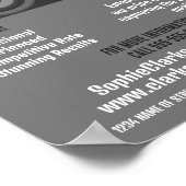 Poster Pro Camera Icon, Photographe, Location de photogra (Coin)