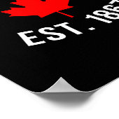 Poster Pro Canada Elbows Up Established 1867  (Coin)