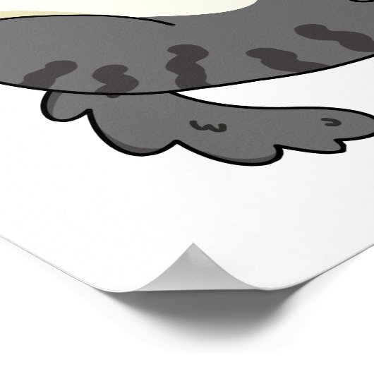 Poster Pro-chat-stinator Funny Fat Cat Pun (Coin)