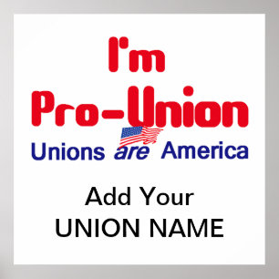Poster Pro copie d'AFFICHE des syndicats