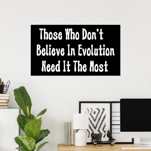 Poster Pro-évolution (Bureau à domicile)