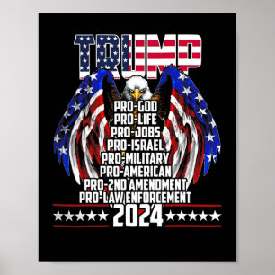 Poster Pro God Anti-avortement Po Jobs Pro Israel Pro 202