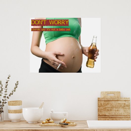 Poster Pro-Life (Cuisine)