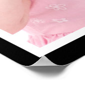 POSTER PRO-LIFE BABY GIRL PINK INFANT LIFE (Coin)