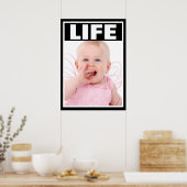 POSTER PRO-LIFE BABY GIRL PINK INFANT LIFE (Cuisine)