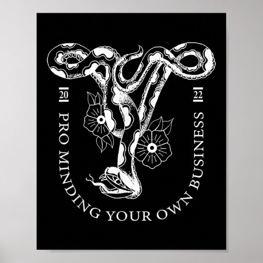 Poster Pro Minding Your Prown Business 2022 (Devant)