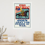 Poster Pro Patria ! Rejoignez l'armée (US02096A) (Cuisine)