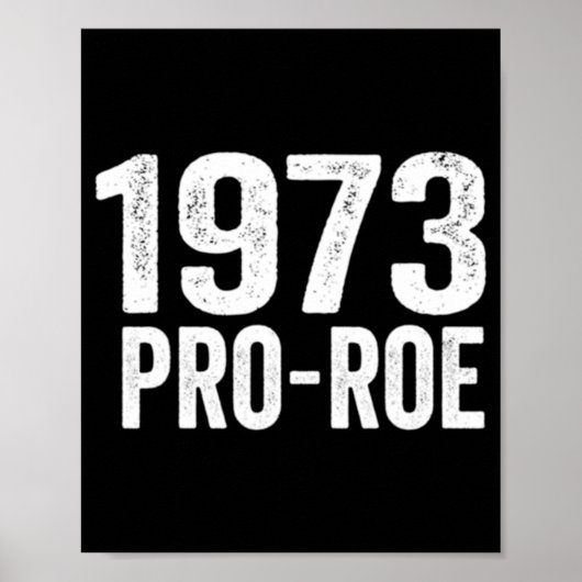 Poster Pro Roe v Wade Pro Choice Féminisme (Devant)