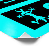 Poster Pro Scooter Free Rider Traces (Coin)