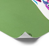 Poster Pro Woman Golfer - Golf Art Imprimer (Coin)