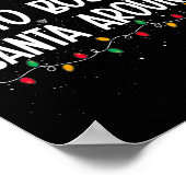 Poster Probablement Boss Père Noël Autour De Noël Fun Xma (Coin)