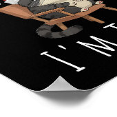 Poster Probablement juste faire tinter un chat fatigué dr (Coin)