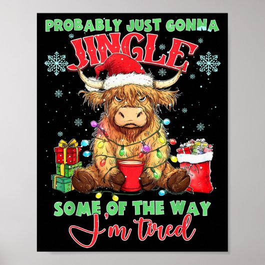 Poster Probablement Va Sonner Un Peu Dans Le Chemin Je Su (Devant)