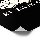 Poster Problème de Compétence Ça Dit 67 67 Numéro 67 Six (Coin)