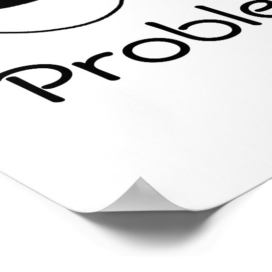 Poster Problème résolu (Coin)