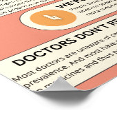 Poster Problèmes Courants D'Une Allergie De Maïs (Coin)