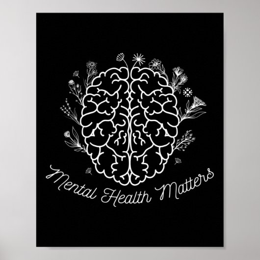 Poster Problèmes de santé Cadeau Sensibilisation à la mal (Devant)