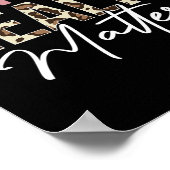 Poster Problèmes de santé Leopard Santé mentale de l'homm (Coin)