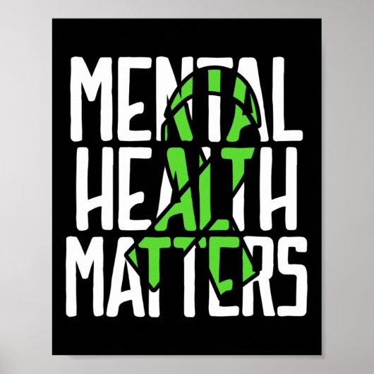 Poster Problèmes de santé Lutter contre la stigmatisation (Devant)
