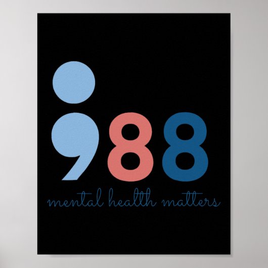 Poster Problèmes de santé mentale (Devant)