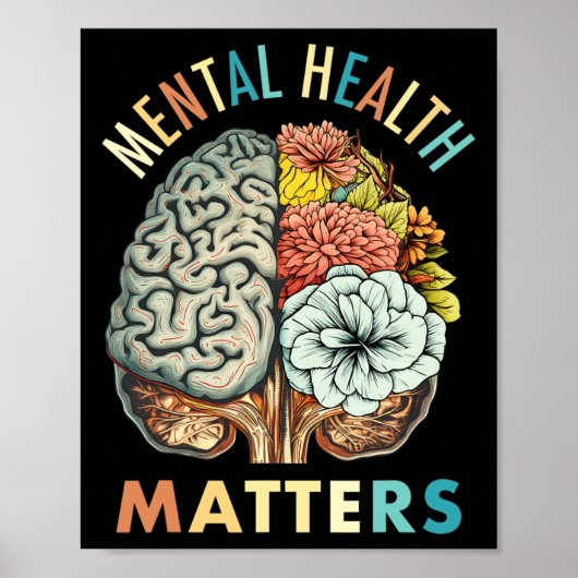 Poster Problèmes de santé mentale de la stigmatisation Se (Devant)
