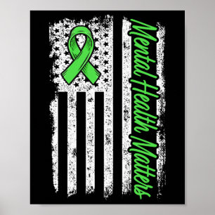 Poster Problèmes de santé mentale Lutter contre la stigma