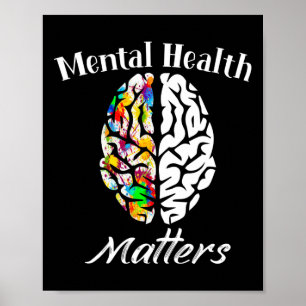 Poster Problèmes De Santé Mentale Mettre Fin À La Stigmat