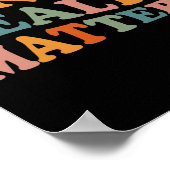 Poster Problèmes de santé Sensibilisation au cerveau huma (Coin)