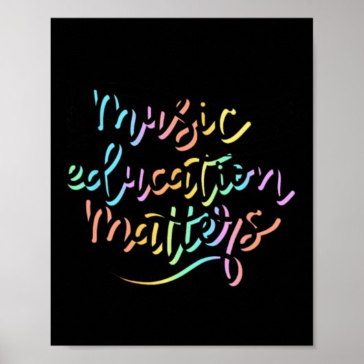 Poster Problèmes d'éducation musicale Reconnaissance des (Devant)