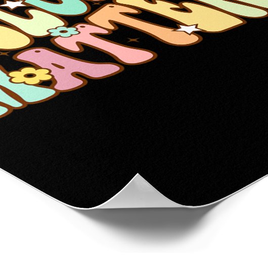 Poster Problèmes d'inclusion Éducation spéciale Autisme (Coin)