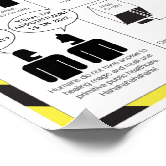 Poster Procédures d'urgence (Coin)