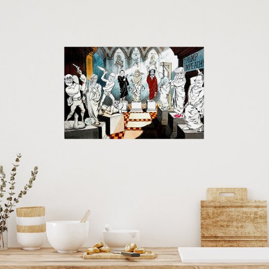 Poster Procès d'impeachment de Trump (Cuisine)