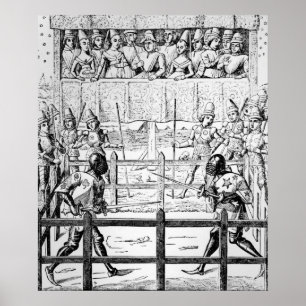Poster Procès par Ordeal - Le combat