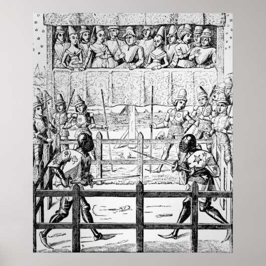 Poster Procès par Ordeal - Le combat (Devant)