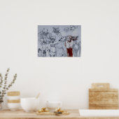 Poster Procession (Cuisine)