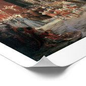 Poster Procession à la cathédrale de Séville, 1833 (huile (Coin)