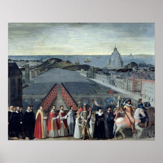 Poster Procession de la Fraternité Saint-Michel (Devant)