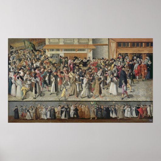 Poster Procession de la Ligue Sainte (Devant)