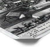 Poster Procession de Macao, illustration (Coin)