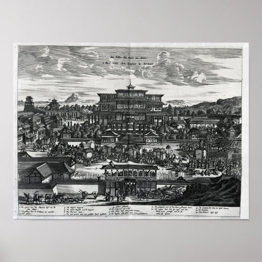 Poster Procession de Macao, illustration (Devant)