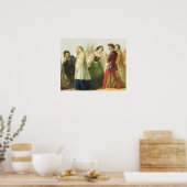 Poster Procession des personnages de Shakespeare (huile s (Cuisine)
