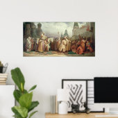 Poster Procession du dimanche de Palm (Bureau à domicile)