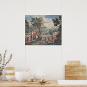 Poster Procession du mariage turc, 1712-13 (Cuisine)