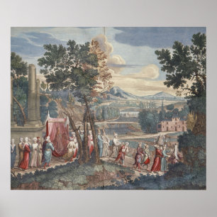 Poster Procession du mariage turc, 1712-13