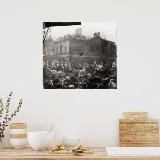 Poster Procession jubilaire à Whitehall, 1887 (Cuisine)