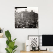 Poster Procession jubilaire à Whitehall, 1887 (Bureau à domicile)